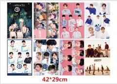 K-POP GOT7 Star Posters(8pcs a set)