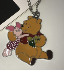 Disney Winnie the Pooh Movie Cosplay Decorative Alloy Anime Necklace