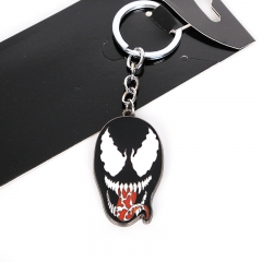 Venom Movie Cosplay Decorative Keyring Alloy Anime Keychain