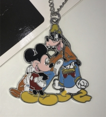 Disney Mickey Mouse Cartoon Cute Cosplay Decorative Alloy Anime Necklace