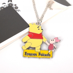 Disney Winnie the Pooh Movie Cosplay Decorative Alloy Anime Necklace