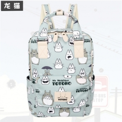 My Neighbor Totoro Cartoon Cosplay For Teenager Canvas Anime Backpack Bag