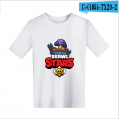 BRAWL STARS Cartoon Wholesale Printed Anime Short Sleeve T Shirt