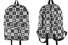 The Nightmare Before Christmas Students Anime Nylon Waterproof Cloth Backpack Bag