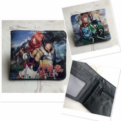 The Rising of The Shield Hero Cartoon Cosplay PU Folding Purse Anime Wallet