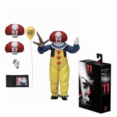 NECA Stephen King's It  Pennywise Movie Cosplay Cool Design Anime Figure Toy 7INCHES