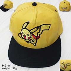 Pokemon Pikachu Sun Hat Anime Snapback Baseball Cap