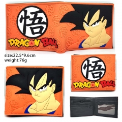 Dragon Ball Z Anime Cartoon Silica Gel Purse Cute Wallet