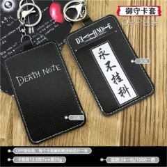 Death Note Cartoon Anime Card Holder