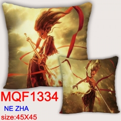 Chinese Anime Ne Zha Cartoon Soft Stuffed Pillow