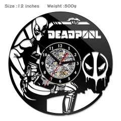 Marvel's The Avengers Deadpool PVC Anime Wall Clock