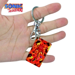 Sonic Anime Acrylic Keychain