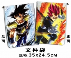 Dragon Ball Z Cosplay Cartoon For Student Office File Holder Anime File Pocket