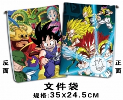 Dragon Ball Z Cosplay Cartoon For Student Office File Holder Anime File Pocket