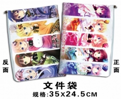 Is The Order Rabbit ? Cartoon For Student Office File Holder Anime File Pocket
