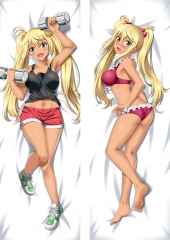 Sexy Girl Cartoon Body Bolster Soft Long Cute Print Pillow 50*150cm