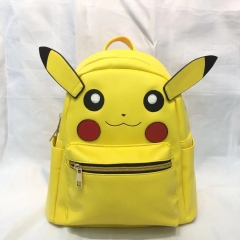 Pokemon  Pikachu PU Backpack Bag School Bags