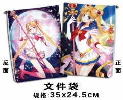 Pretty Soldier Sailor Moon Office File Holder Anime File Pocket