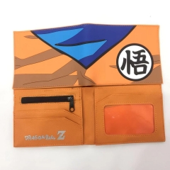 Dragon Ball Z Cartoon Colorful PU Leater Wallet and Purse