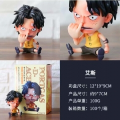 One Piece Ace Cosplay Anime Action Figure Model Toy 10cm