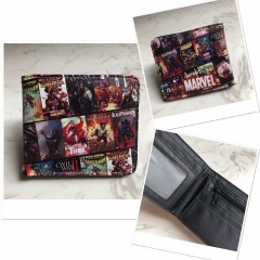 Marvel Comic Cartoon Anime PU Leather Wallet and Purse