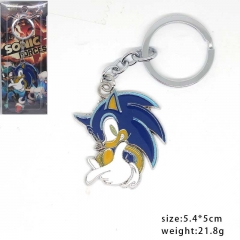 Sonic Anime Cartoon Alloy Keychain