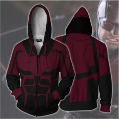 Marvel's Daredevil Anime 3D Print Casual Hooded Hoodie