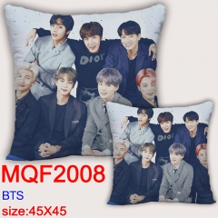 K-POP BTS Bulletproof Boy Scouts Korean Star Square Soft Stuffed Pillow