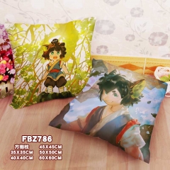 The Legend of LuoXiaohei  Cartoon Cosplay Decorative Chair Cushion Cartoon Anime Square Pillow