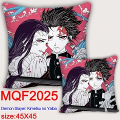 Demon Slayer: Kimetsu no Yaiba Cartoon Cosplay Anime Square Soft Stuffed Pillow