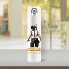 Playerunknown's Battlegrounds Bounce Cover Hand Anime Vacuum Cup Stainless Steel Insulated Cup 400ML