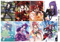 Date A Live Anime Posters Set （8pcs a set)