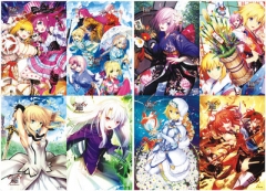 Fate/Stay Night Anime Posters Set （8pcs a set)