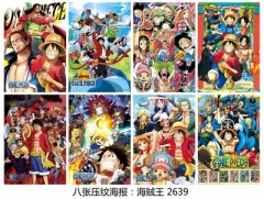 One Piece Anime Posters (8PCS/SET)