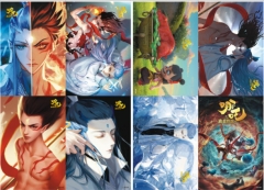 Ne ZHA Anime Posters Set （8pcs/set)