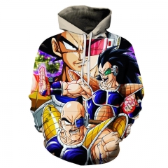 Dragon Ball Z Anime  3D Printed Sweatshirts Anime Hooded Hoodie