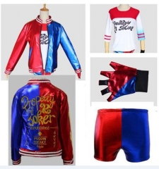 Suicide Squad Movie Character Cosplay Anime Cartoon Costume Set