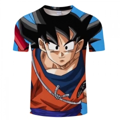 Dragon Ball Z Anime 3D Print Casual Short Sleeve T Shirt