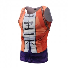 Dragon Ball Z Anime 3D Printed Anime Vest Costume Compressed Tight Top