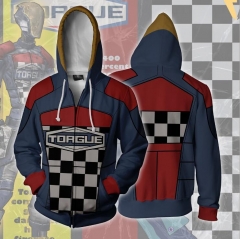 Borderlands Game Cosplay For Adult 3D Printing Anime Hooded  Zipper Hoodie