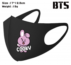 BT21 COOKY K-POP BTS Bulletproof Boy Scouts Cartoon Pattern Cosplay Printing Mask