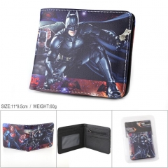 Batman Movie Cartoon Cosplay PU Folding Purse Anime Wallet