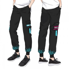 Hatsune Miku Fashion Cartoon Long  Pants Anime Pants