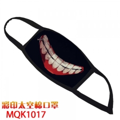 Tokyo Ghoul Cosplay Cartoon Mask Space Cotton Anime Print Mask