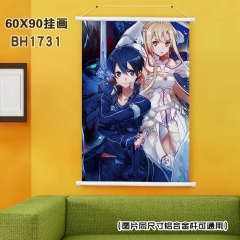 60*90cm Sword Art Online | SAO Wall Scroll Anime Wallscrolls