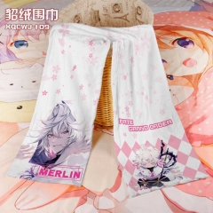 Fate Grand Order  Cosplay Cartoon For Winter Hat Warm Decoration Scarf