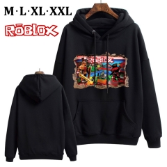 Roblox Game Cotton Hoodie Soft Thick Hooded Hoodie Warm With Hat Sweatshirts