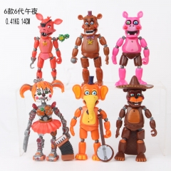 Five Nights at Freddy's Game Cosplay Collection Model Toy Anime PVC Figure (6pcs/set)