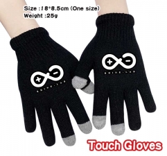Arknights Anime Full Finger Touch Screen Gloves Winter Gloves