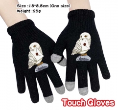 Harry Potter Anime Full Finger Touch Screen Gloves Winter Gloves
